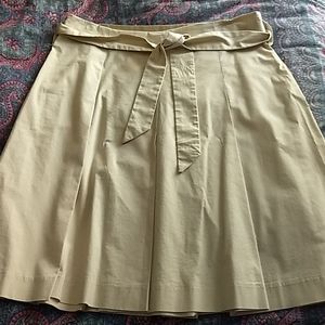 Kenneth Cole Pleated Knee-Length Skirt